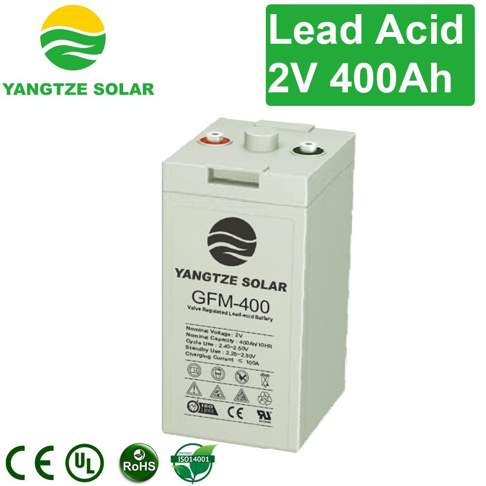 High Quality 2V 400ah Deep Cycle Korean Battery