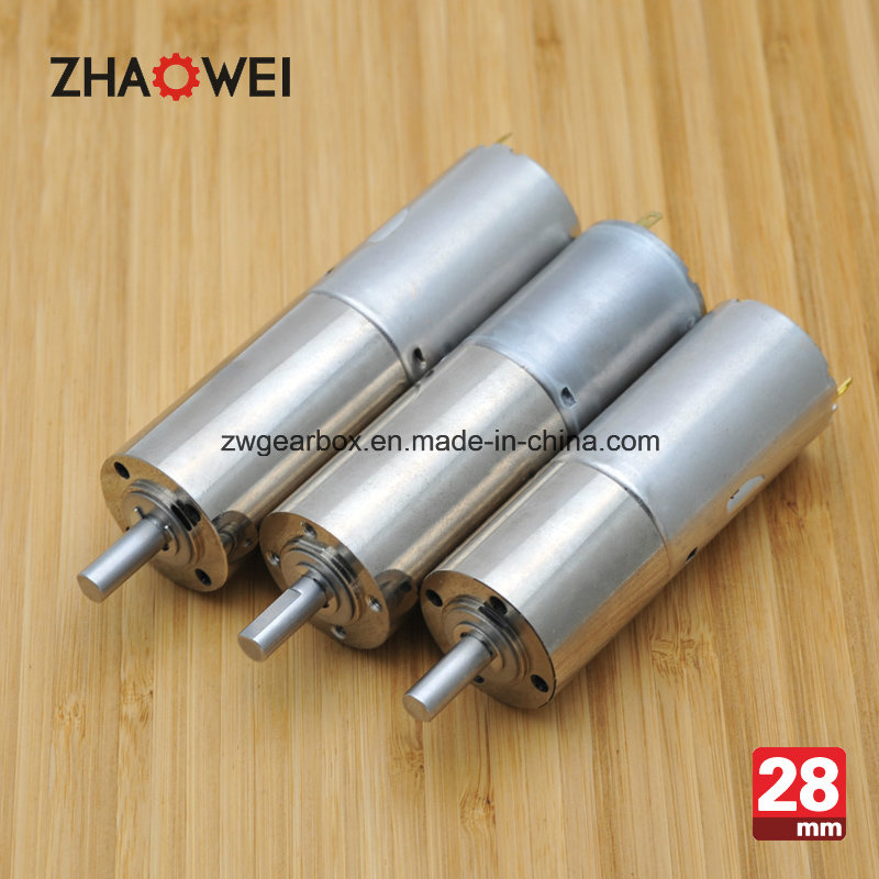 24V DC Planetary Gear or 28mm Motor for Aerospace Instruments