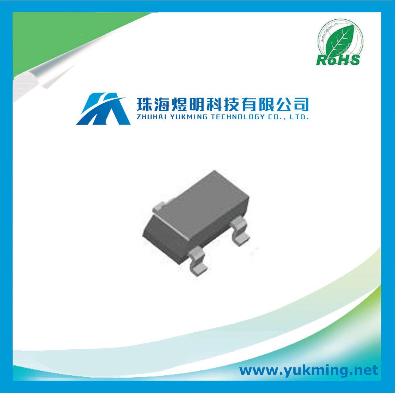 Transistor Fdn340p of Single P-Channel Logic Level Mosfet