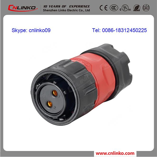 Good Performance High Power Battery 2 Pole Connector Bayonet Cable Connector