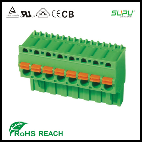 5.08mm Pitch Push-in Spring Female Connector