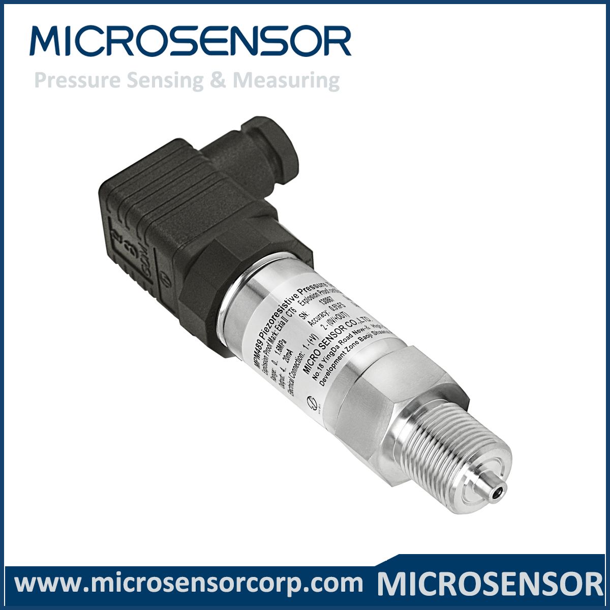 Cost-Effective Gas Pressure Transmitter MPM489
