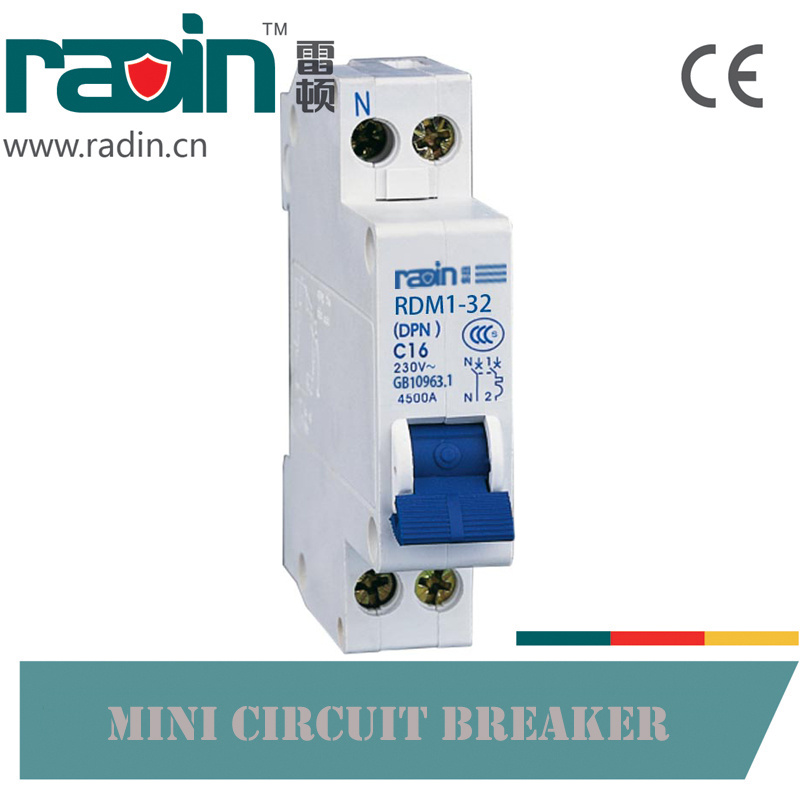 Low Voltage 1p+N Miniature Circuit Breaker