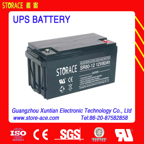 Maintenance Free SLA Battery 12V 80ah