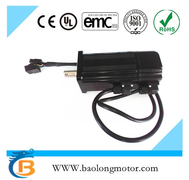 NEMA24 220V 400W Brushless Motor with encoder for Textile Machine