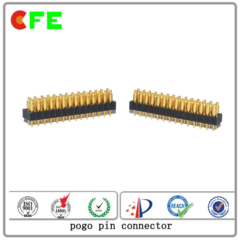 28pin Spring Loaded Pogo Pin Connector for Charging
