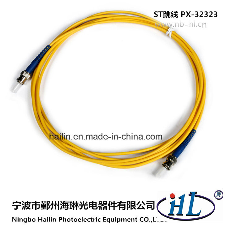 Simplex St/Sm/PC Fiber Optic Patch Cord with Ceramic Ferrules