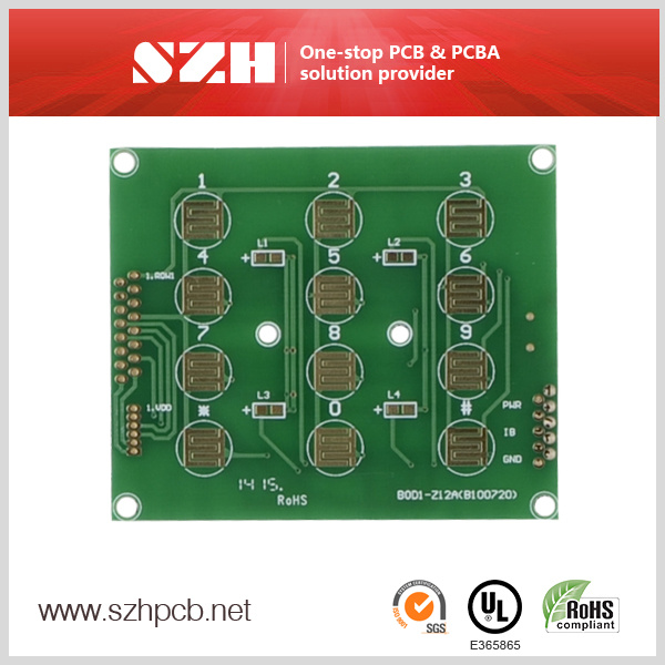 High Quality Access Control Hotel Digital Lock Fr4 PCB Board