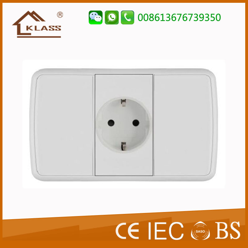 Top Quality Made in China 16A Schuko Germany Socket