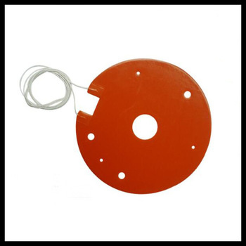 Circular Heat Element Silicone Rubber Heater 12volt 24volt 110volt 220volt