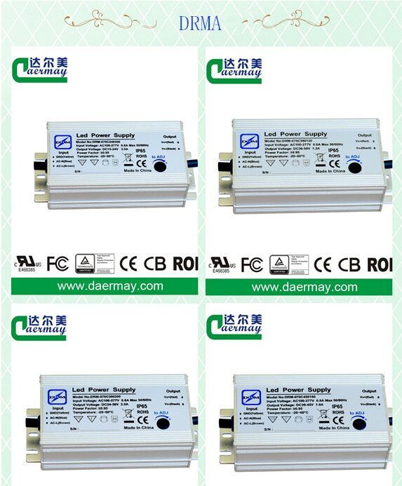 200W 100V LED Driver for Street Light with Dimmable