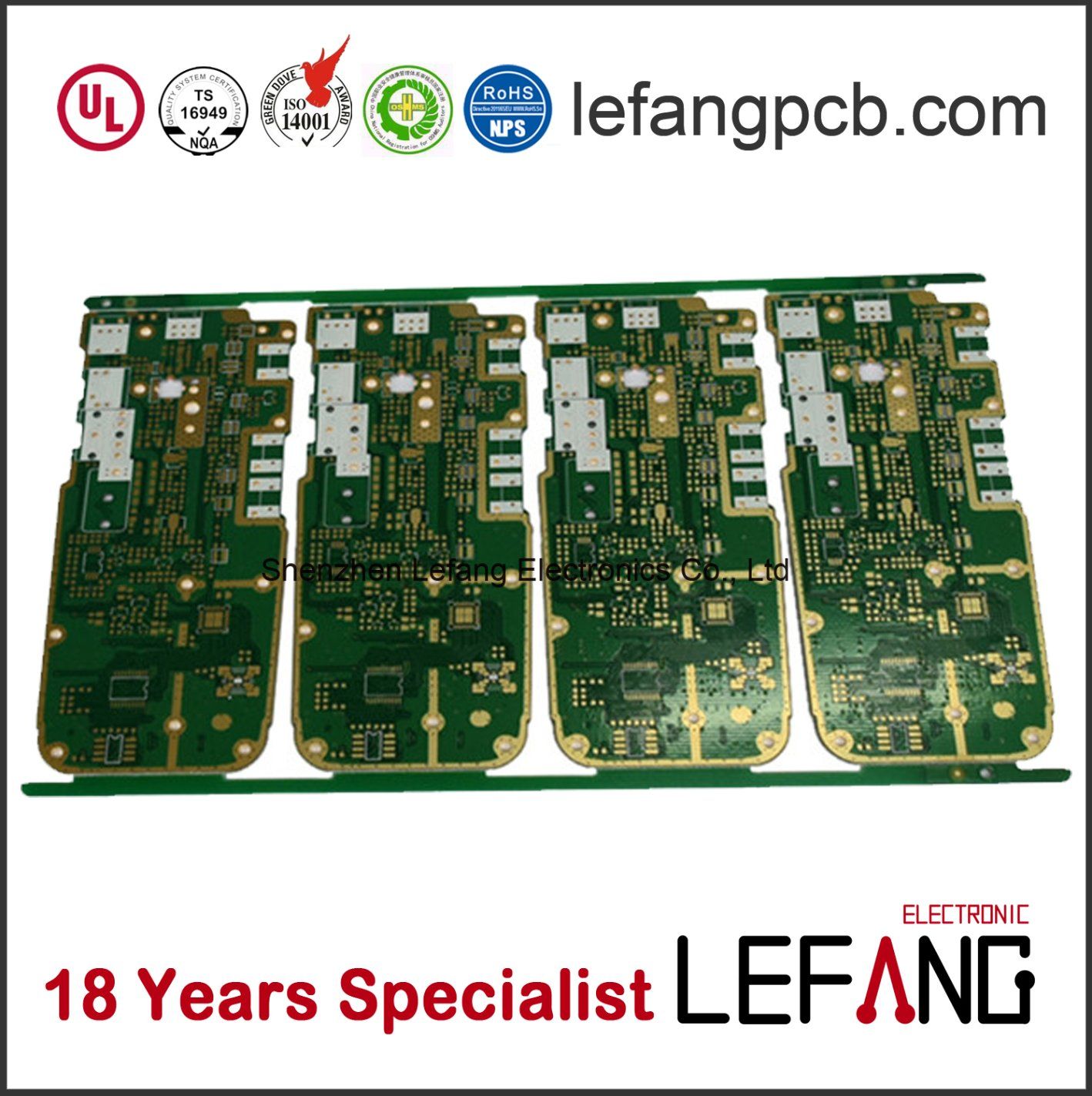 4 Layers PCB board for Communication Device