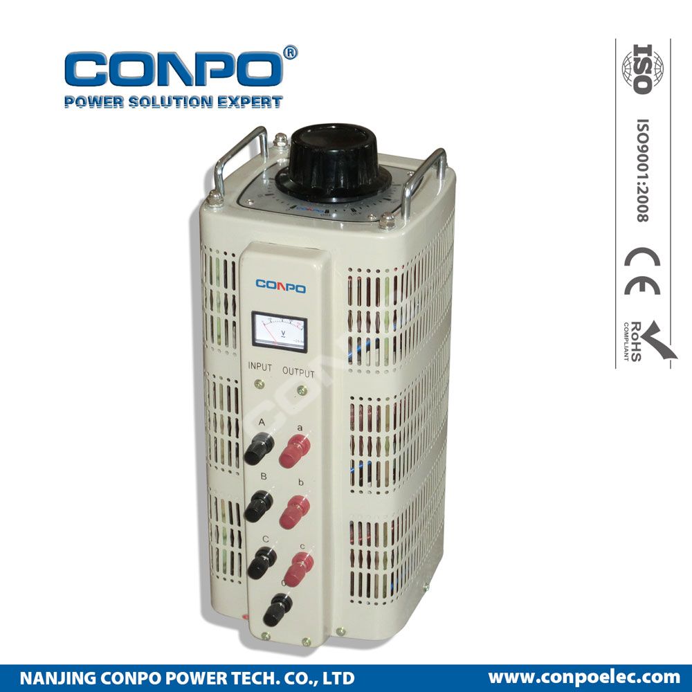Tsgc2-15kVA 3phase Contact Voltage Regulator/Variable Transformer