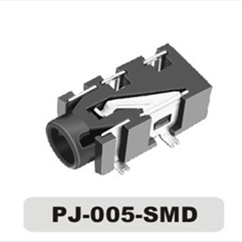 Smart 3.5mm Stereo 5pin Audio Phone Jack