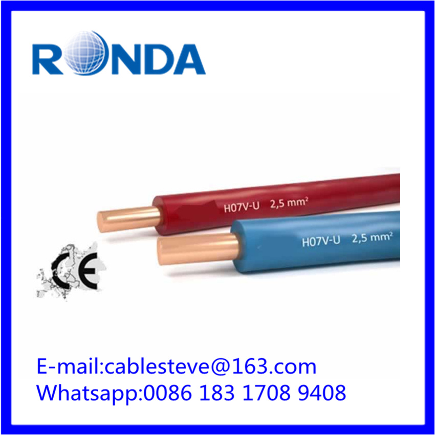 BV solid PVC electrical cable 1.5