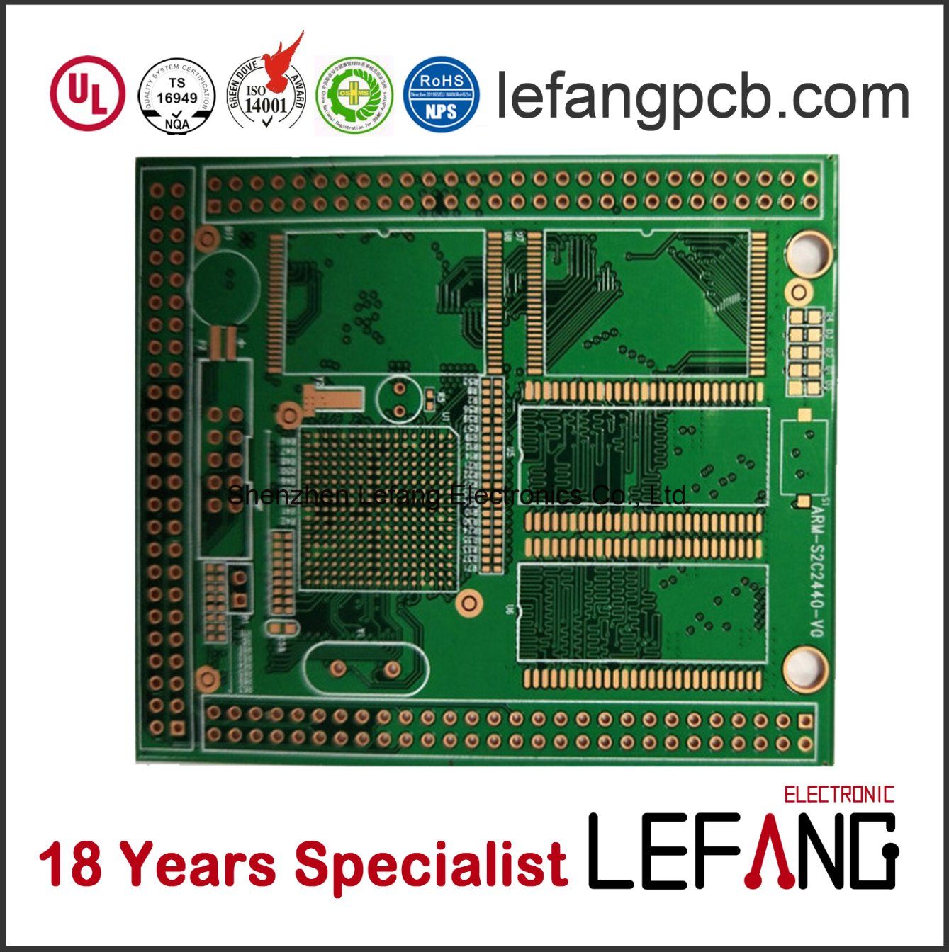 Rigid Enig Circuit Board PCB PCBA