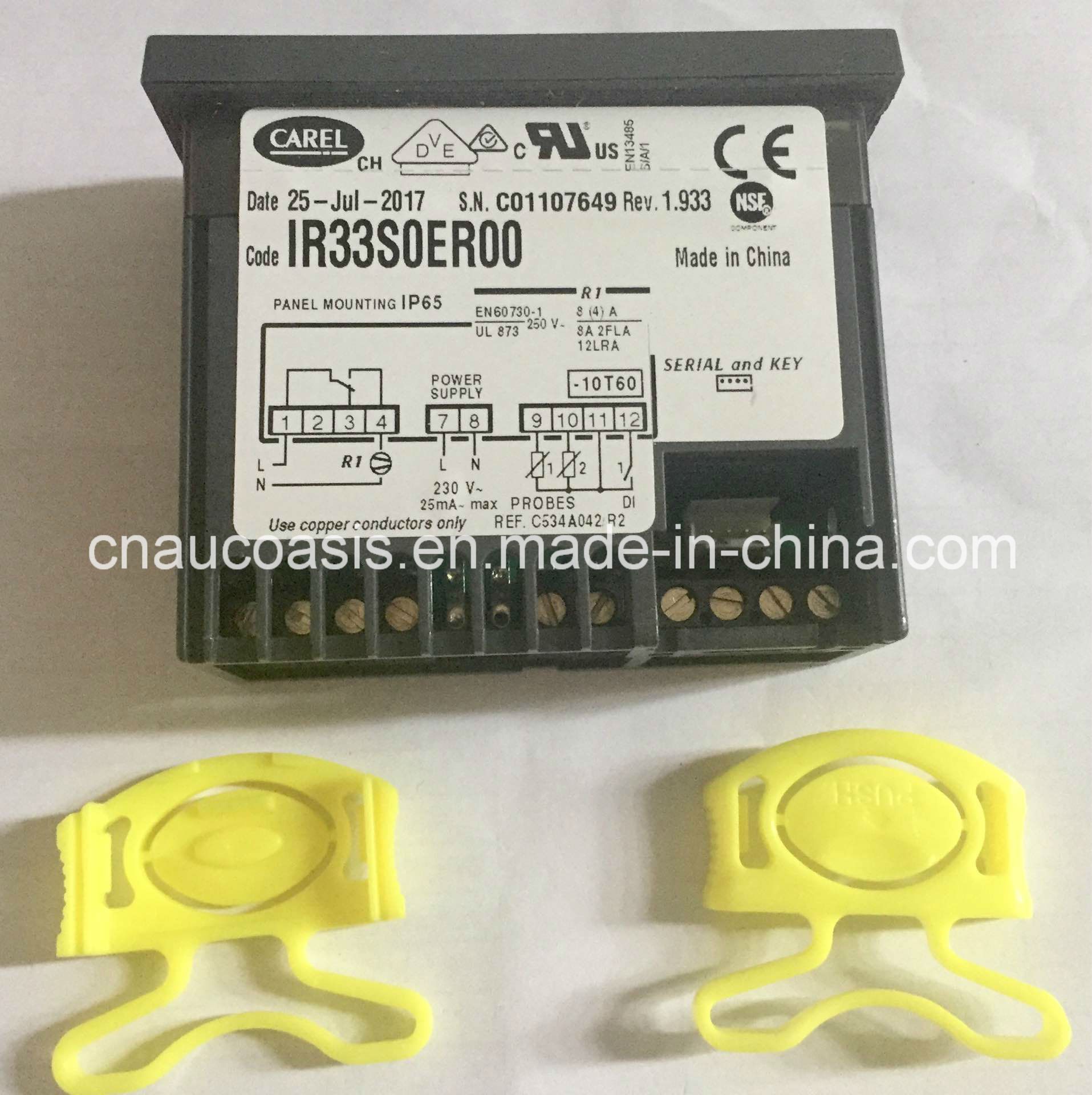 Carel Temperature Controller (IR33 Series)