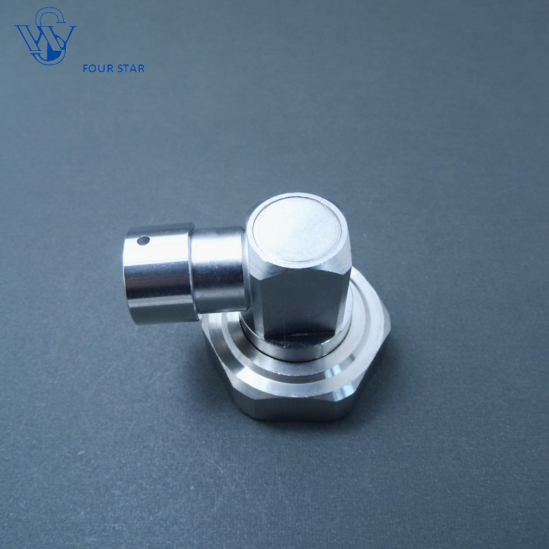7/16 DIN Male Solder Right Angle Connector for 1/2