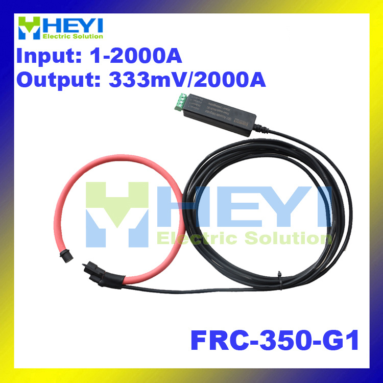 Clip on Design Flexible Rogowski Coil Current Sensor Frc-350-G1 with Integrator 333mv Output