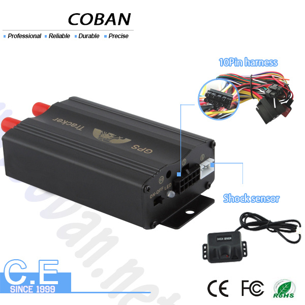 Anti-Theft Alarm Function and Automotive Use Mini GPS Car Tracker