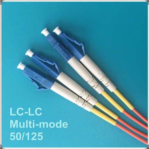 LC-LC 03m, PC Standard, Multi-Mode Double Core 2.0 50/125 Fiber Optic Patch Cord