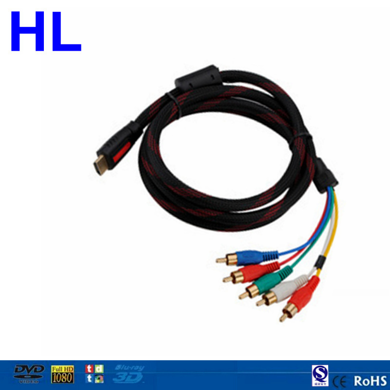 Popular RCA to HDMI Cable with Satisfying Audiovisual Effect
