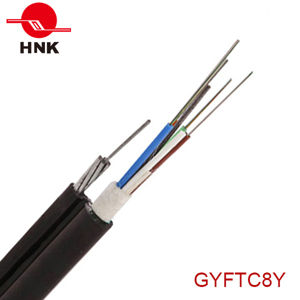 Dielectric Self Supporting Figure 8 Aerial Optical Cable GYFTC8Y