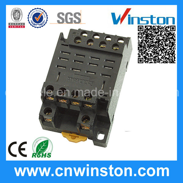 14 Pin Connecting Electric Contact Relay Socket with CE