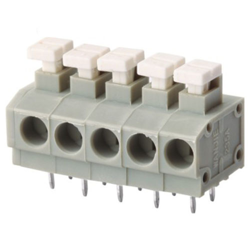 PCB Spring Terminal Block (WJ235A-3.81/5.0/7.5/10.0mm)