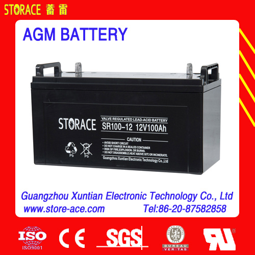 12V 100ah AGM UPS Storage Battery
