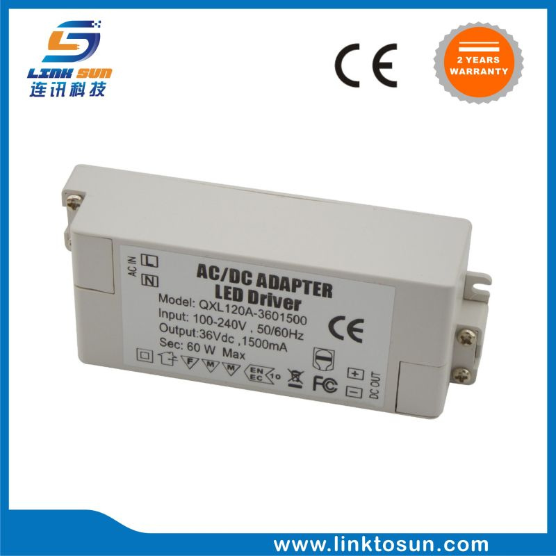 36V 1.5A 60W High Power LED Power Drivers