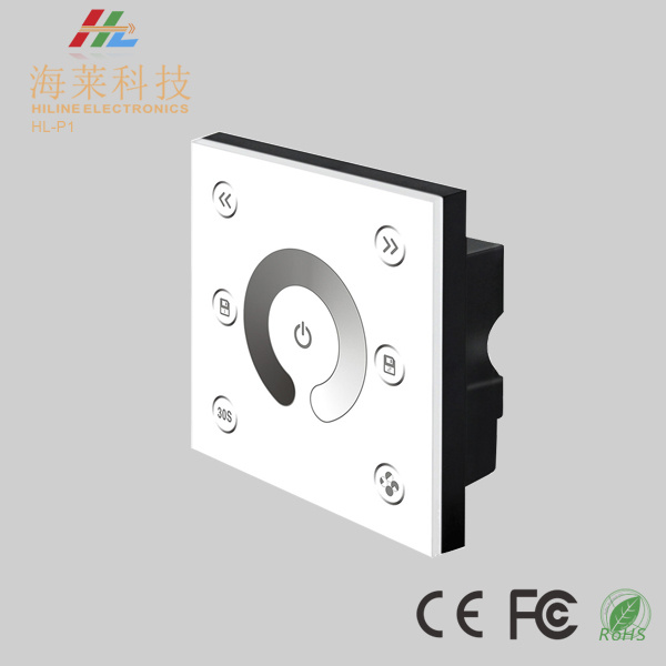 12-24V DC Fashionable Single Color Dimming LED Touch Panel Controller