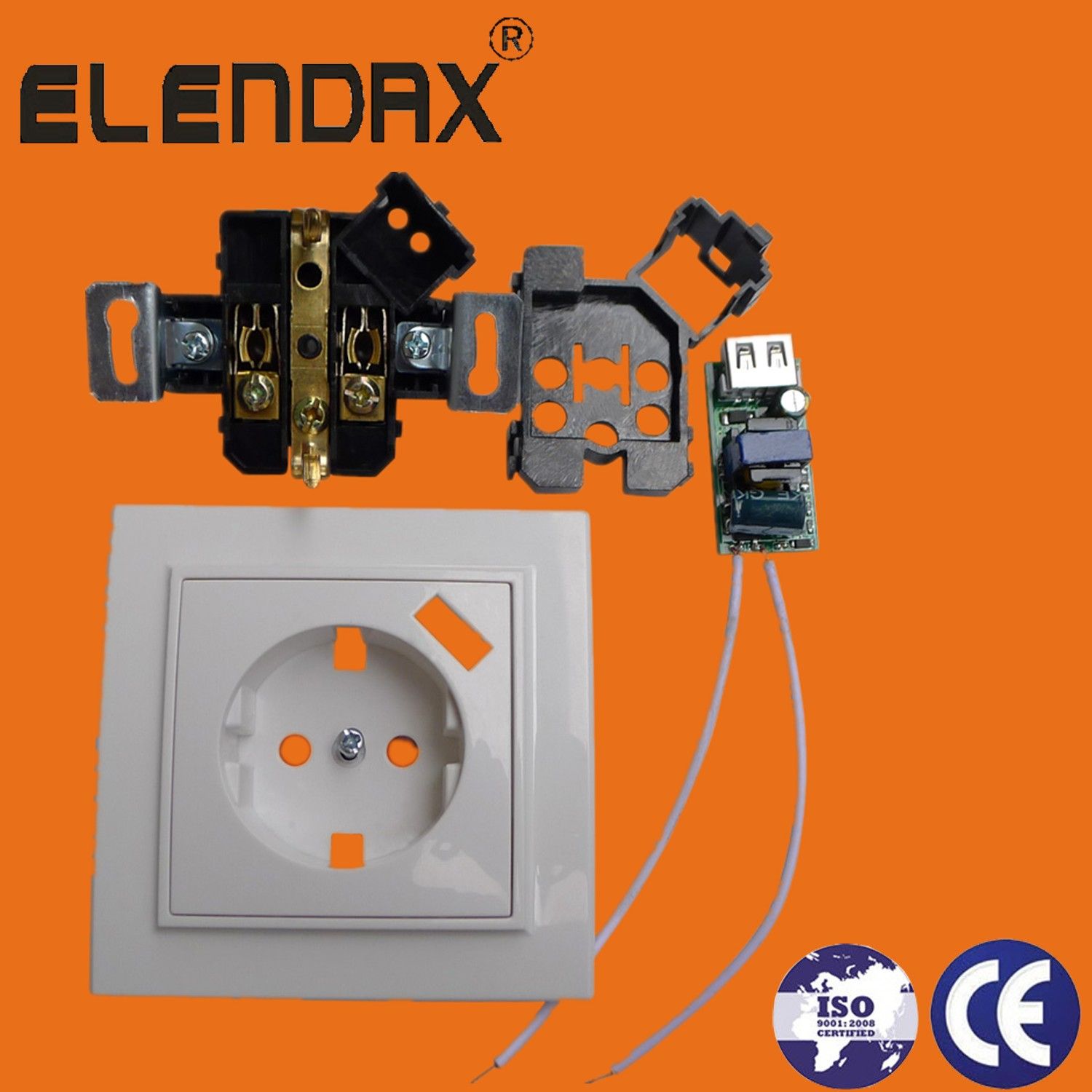 Socket Outlet Double /Power Socket (F8210)