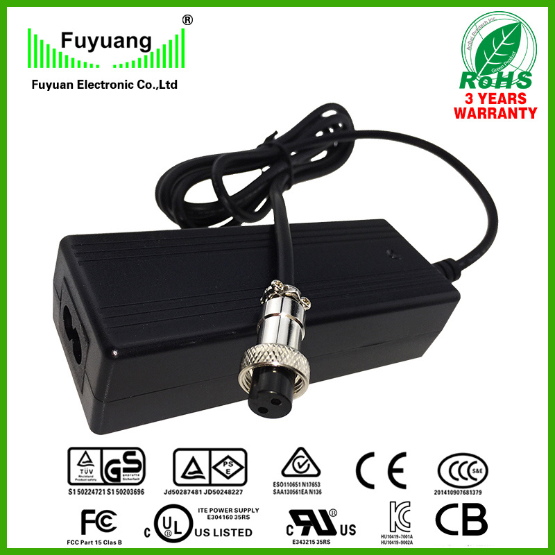 DOE VI Desktop DC Output 5A 12V Power Adapter for Hoverboard