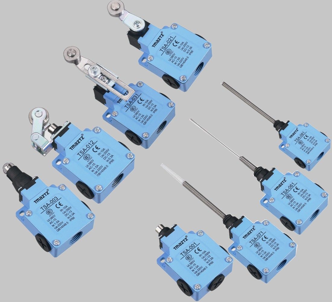 10A/250VAC Push Plunger Type Button Limit Switch