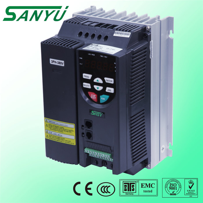Sanyu Intelligent Good Quality Danfoss Substitute Vfds 15kw, 400V Three Phases Input and Output
