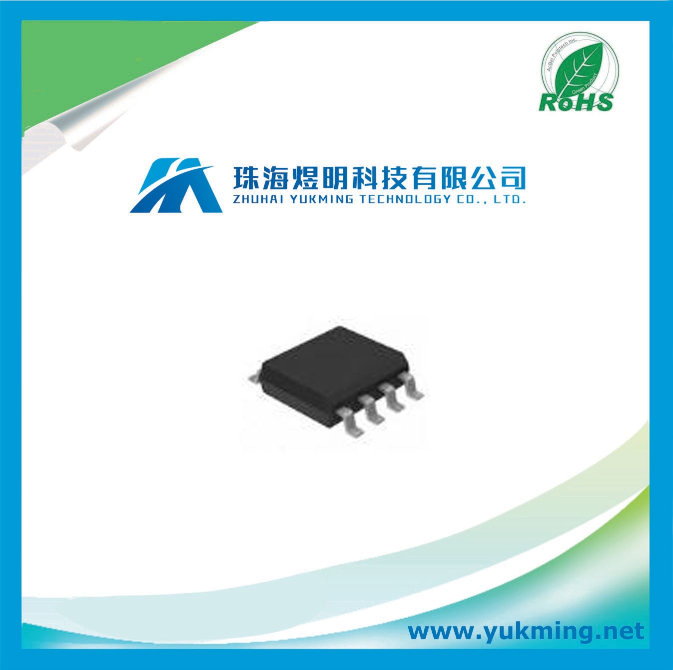 Integrated Circuit Tl072CDR of Low-Noise Jfet-Input Operational Amplifier IC