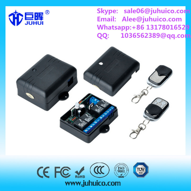 4 Channels 220V Garage Door Receiver with Remote