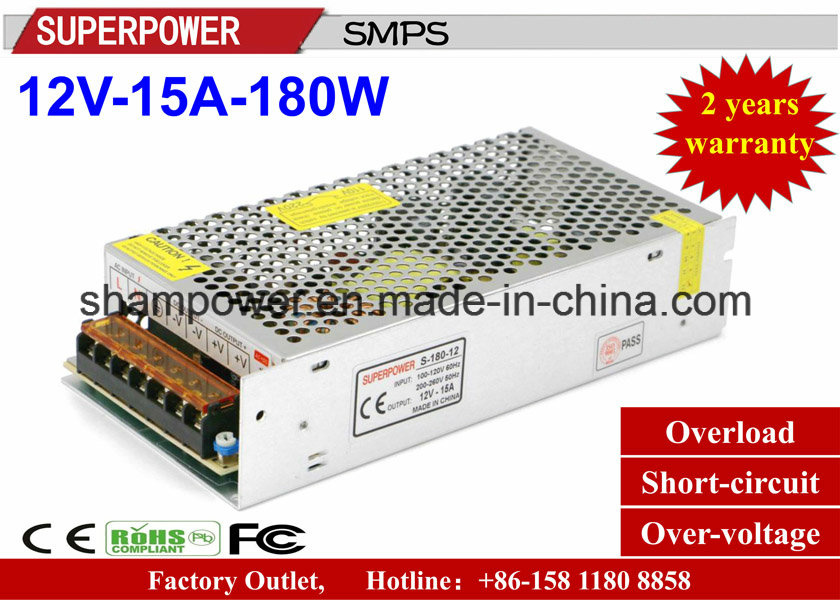 12V 15A 180W 3D Printer Switching Power Supply