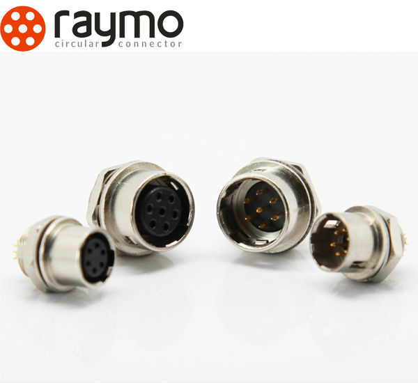 Hr10A Series 6 Pin 7 Pin Circular Connector for Industrial Camera Applications