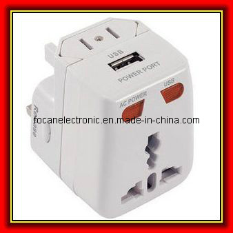 Multifunction Travel Adapter with USB