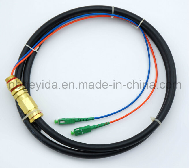 LC/APC-LC/APC Waterproof Optical Fiber Cable Pigtail