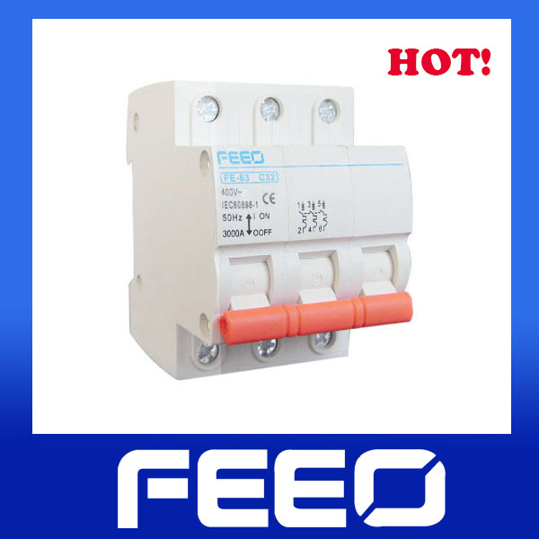 High Quality 3p Dz47-63 MCB Mini Circuit Breaker