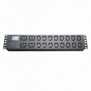 PDU/IEC Plug Socket, 20-Way Socket, 19-Inch Network Cabinet Size 2u
