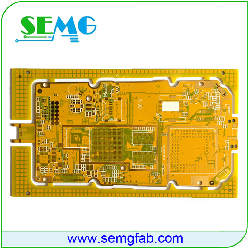 Eight Resin Tiles Printed Circuit Board