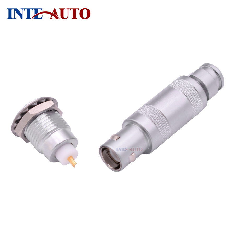 Lemo Coaxial Circular Push Pull Connector for Audio Video