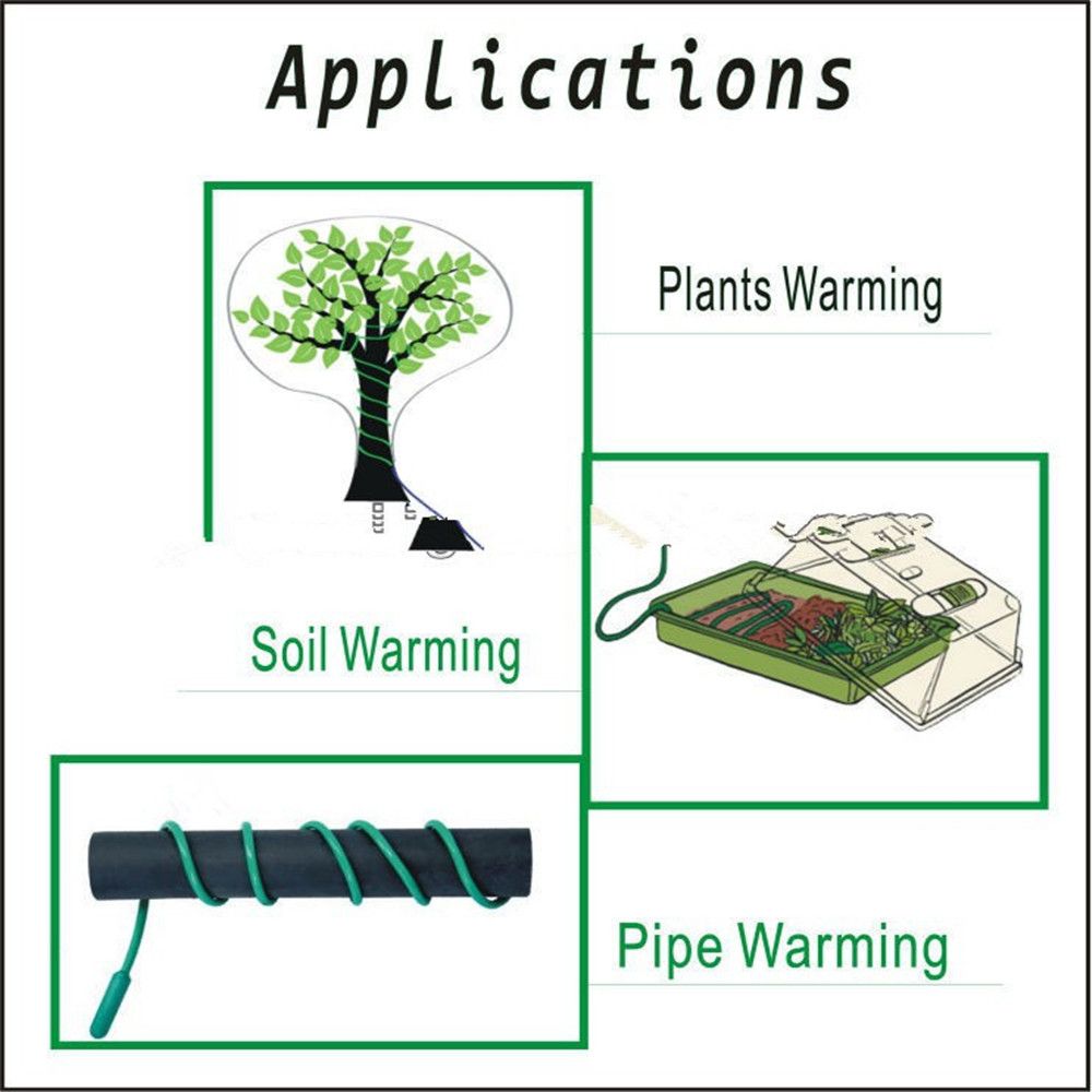 Seedling Soil Heat Cable Heating Cable Plant Heating Cable