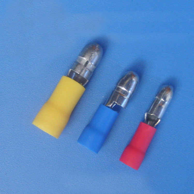 Mpd 1.25 Insulated Male Bullet Disconnector, Plug-in Terminal
