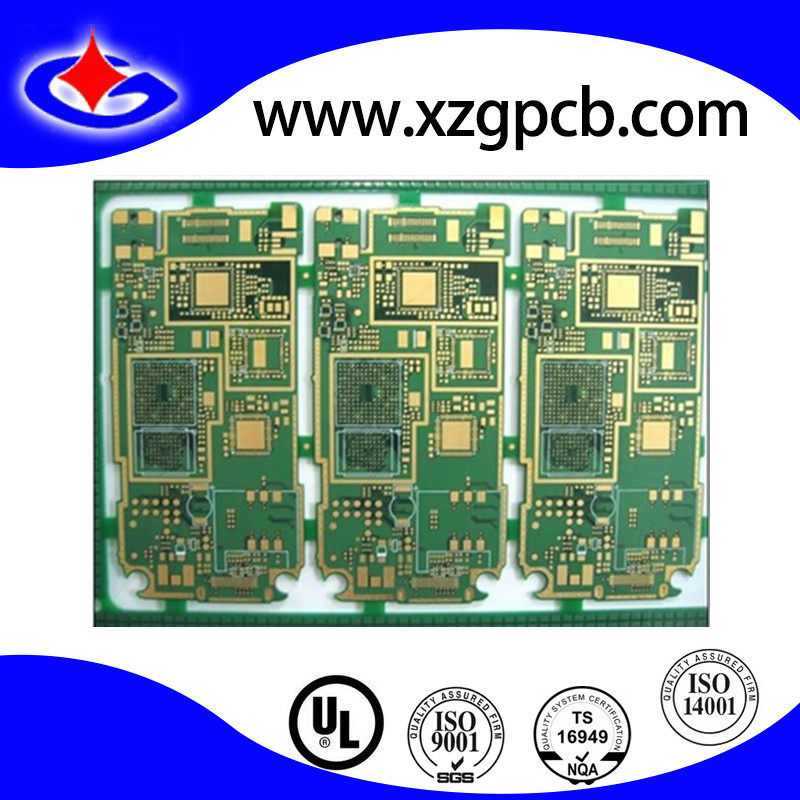 6 Layer Enig PCB for Washing Machine with Small BGA