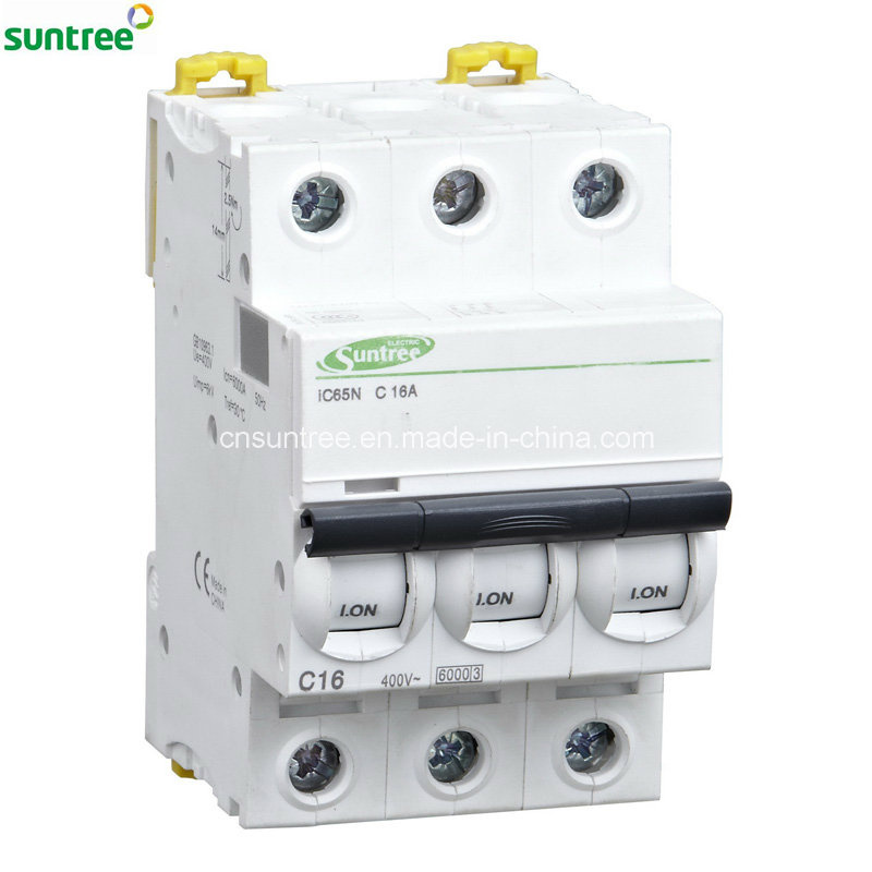 Miniature Circuit Breaker IC65n 3 Phase IC60 MCB